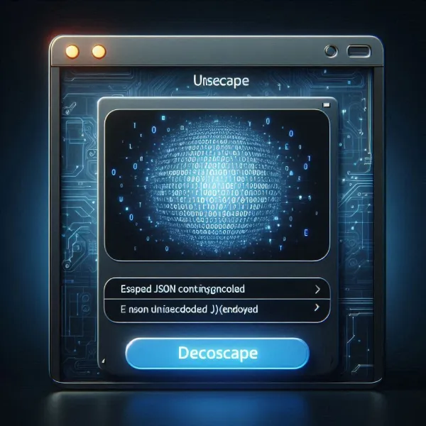 JSON Unescape Tool